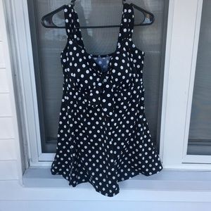 Croft and barrow polka dot one piece!